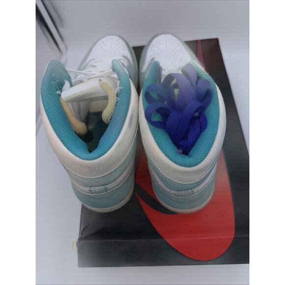 Size 12 - Jordan 1 Retro OG High Turbo Green bs942 - Picture 4 of 6